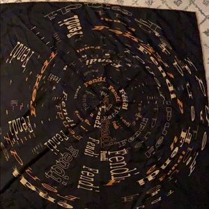 Fendi silk scarf
